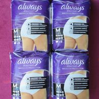 32 Pants Always discreet Maximum Protection Gr M 36-44 Inkontinenz Höschen Winde