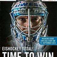 Broschüre Eishockey Weekend Guide ÖEL 2014 EHC Black Wings Österreich Ice Hockey