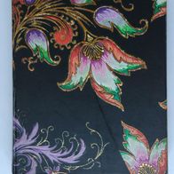 Tagebuch Floral Cascade Ebony mit 160 blanco Seiten liniert