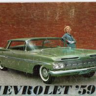 Chevrolet Verkaufsbroschüre 1959 