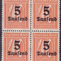 Deutsches Reich 277 * * vierer #028938