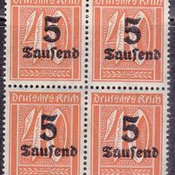 Deutsches Reich 277 * * vierer #028941
