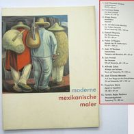 DDR Kunstmappe 1958 * moderne mexikanische maler * 12 farbige Reporduktionen