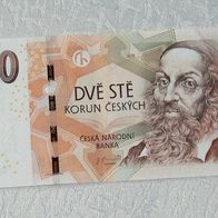 Tschechien - 200 Korun - Jan Amos Komensky - UNC - 2018
