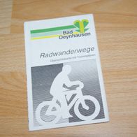Bad Oeynhausen -Radwanderwege Tourenpläne 1983