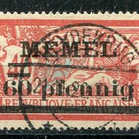 Mem03 Memelgebiet 24 y gestempelt o 5,00 M€