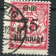 Dan10 Danzig 188 gestempelt o 20,00 M€