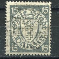 Dan15 Danzig 195 b gestempelt o 0,80 M€