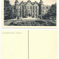 Postkarte, Waldenburg Rathaus 40er Jahre, nicht gelaufen