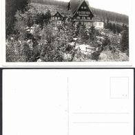 Postkarte, Zackelfallbaude im Riesengebirge, nicht gelaufen