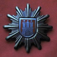 Polizei Mütze Helm Police cap Badge Abzeichen Hamburg
