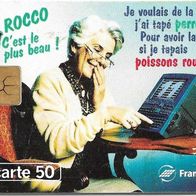 Telefonkarte Frankreich , Rocco , leer