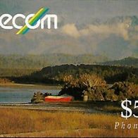 Telefonkarte New Zealand , 5 $ , leer ,
