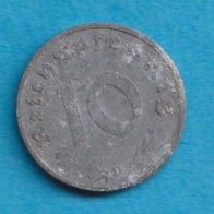 Deutsches Reich 10 Reichspfennig 1940 D