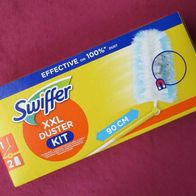 Swiffer Staubmagnet XXL Starterkit und 2 Tücher Staubwedel mit Teleskopstab