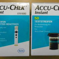 ACCU-CHEK Instant 100 Teststreifen - NEU / OVP - AKKU CHECK