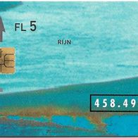 Telefonkarte ( P ) Deutschland / Niederlande von 1994 , FL 5 , leer
