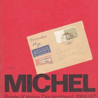 Michel Briefe- Katalog Deutschland 1986/87 -LO