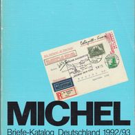 Michel Briefe- Katalog Deutschland 1992/93 -LO