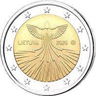 2 Euro Münze Litauen 2026 Energieversorung 2026 BU