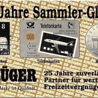 Telefonkarte S 56 von 1992 , Krüger, leer
