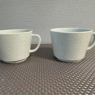 Meissen - "Vitruv Graphic" 2 x Cappuccino-Tasse 000001-45574-1 NEU !