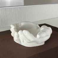 Hände Schale Skulptur