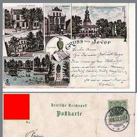 Jever Haus der Getreuen Rathaus Schloss usw. 1897, SEPA