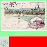 Konstanz 1898 Coneilsgebäude von 1898