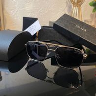 Prada PR 58YS 1AB5S0 Black Silver