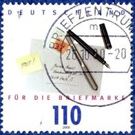 Deutschland 2000 Michel 2148 Für die Briefmarke gestempelt (1)