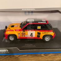 Renault 5 Turbo, No 4, Tour de France von UH Modelle Maßstab 1:18 NEU in OVP