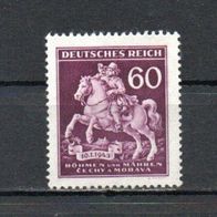 Böhmen und Mähren,1943, Mi.-Nr. 113, ungebraucht ohne Gummi