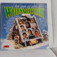 Plattenhülle Stars singen und spielen zur Weihnachtszeit