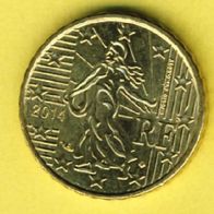 Frankreich 10 Cent 2014