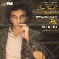 7"BEMBO, Dario Baldan · Tu Cosa Fa Stasera (RAR 1981)