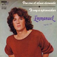 7"EMMANUEL · Ven Con El Alma Desnuda (RAR 1982)