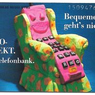 Telefonkarte O 1599 von 1995 , Hypo Bank , leer
