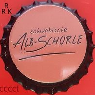 schwäbische Alb-Schorle Limo Limonade Kronkorken 2017 Kronenkorken in neu + unbenutzt