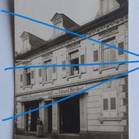 Schierstein (Wiesbaden): Möbel-Geschäft Bördner (Dotzheimer Str. 11), Foto-Ak um 1910