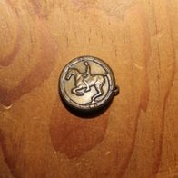 Originale Miniatur 16 mm Jugend Reiterabzeichen Bronce