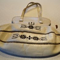 Alte Tasche, Handtasche, 90er Jahre, schönes Design - Vintage Tasche