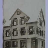 Winterlingen (?): Modewaren-Geschäft Geschw. Schempp, Foto-Ak um 1910