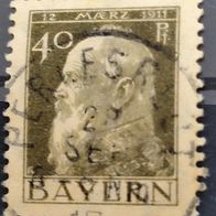 Altdeutschland Bayern Mi. Nr. 82 Luitpold 40 Pf gestempelt