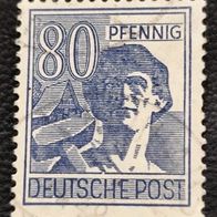 Alliierte Besetzung Freimarken Kontrollausgabe Mi.-Nr. 957 Gest
