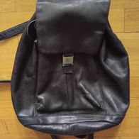 Schwarzer Lederrucksack von Harold´s Country