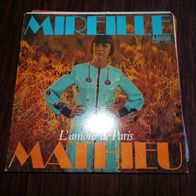 Schallplatte , Mireille Mathieu, L amoure de Paris, LP aus Sammmlung