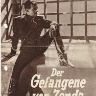 Filmprogramm IFB Nr. 1486 Der Gefangene von Zenda Ronald Colman 4 Seiten