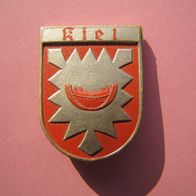 WHW Wappen Stadt Kiel Gau Schleswig Holstein Pappe Abzeichen WW 2 Badge von 1936