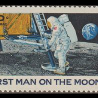 USA 1969 First man on the moon Apollo 11 MiNr. 990 postfrisch